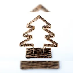 Weihnachts-Dekobaum Seegras Tannenbaum Weihnachtsbaum Christbaum Baum Deko Silhouette