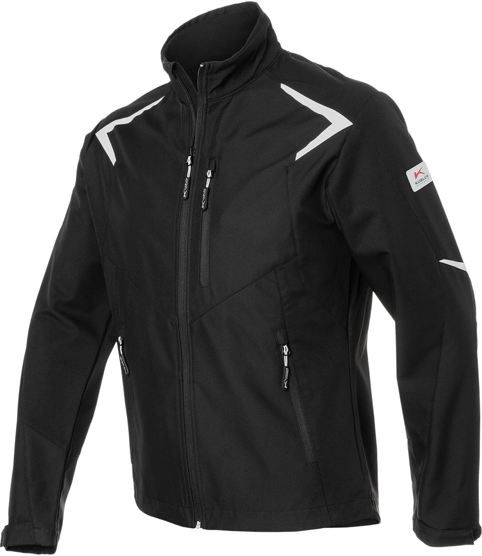 Kübler Softshell Jacke BODYFORCE schwarz Form 1425 Größe S ; Kübler Workwear (1425 5375-99-S)