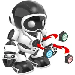 WowWee Robosapien Remix, Robotik Kit, Weiss, Schwarz