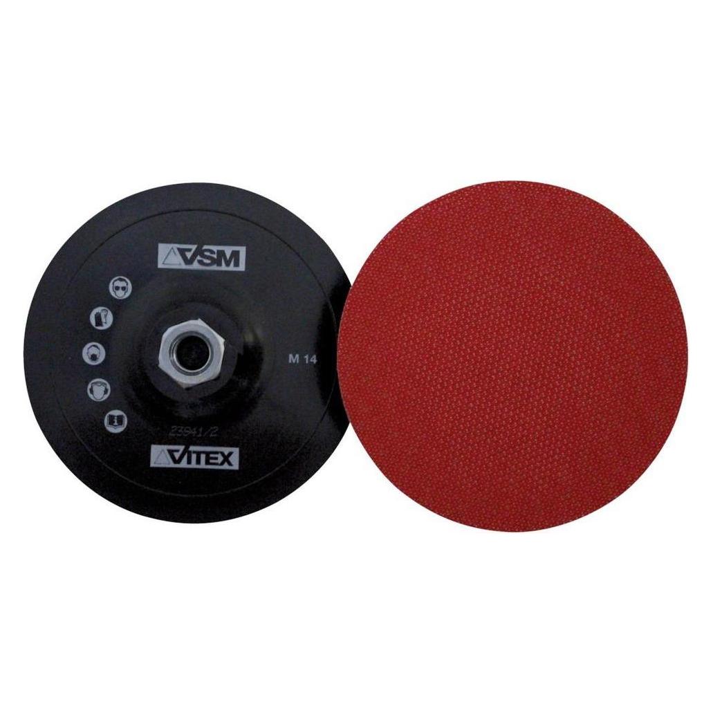 Vsm Plate with hook base Ø125mm M14 ZKL (0007682591125)