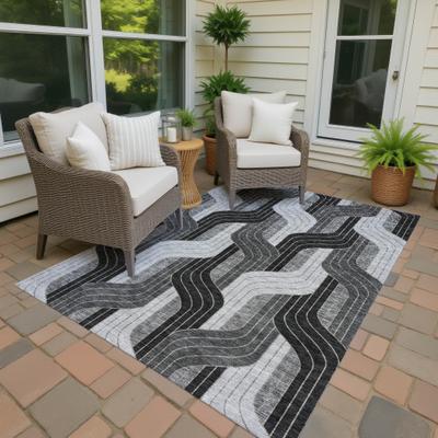 Addison Rugs Machine Washable Indoor/ Outdoor Modern Pathway Chantille Rug