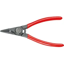 Montagezange GEDORE für Außensicherungsringe Länge 182mm gerade Backen