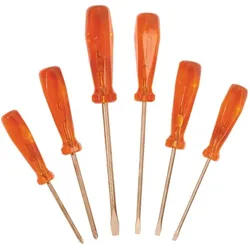 Endres Tools, Schraubenzieher, Schraubendrehersatz 6-teilig Schlitz / PH funkenfrei (Schlitz)