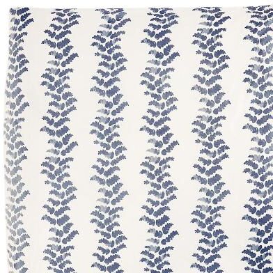 Pierre Wavy Stripe Duvet Cover - Cornflower, King - Ballard Designs