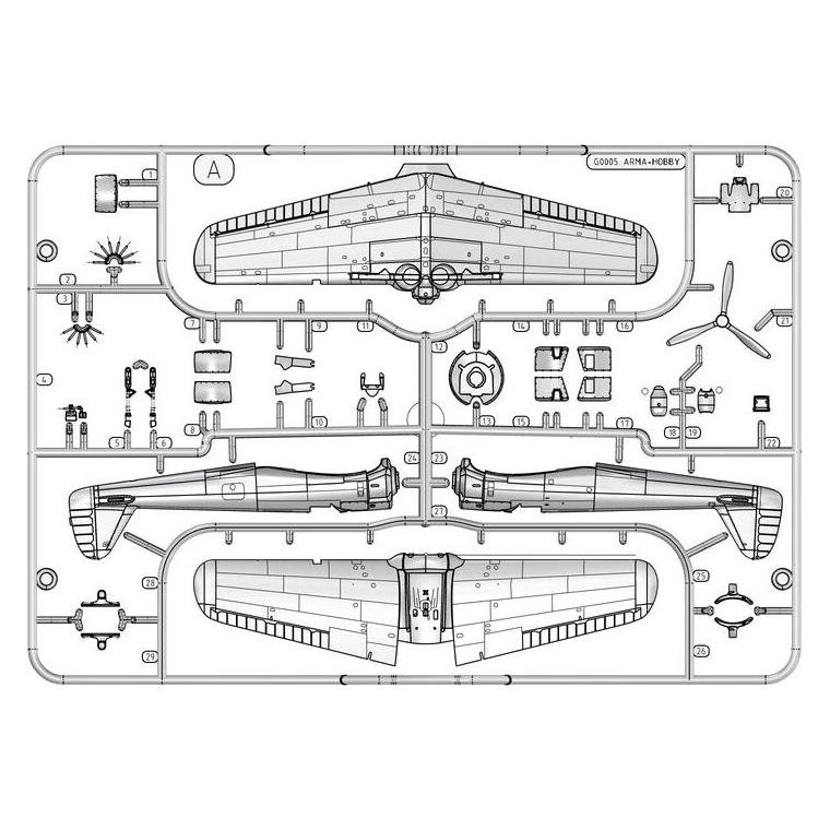 Arma Hobby Ki-43 Hayabusa Aces (70087)
