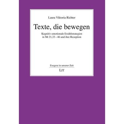 Richter, L: Texte, die bewegen, Taschenbuch von Laura Viktoria Richter, Lit Verlag, 978-3-643-15167-4
