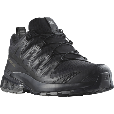 Trailrunningschuh SALOMON "XA PRO 3D V9 GORE-TEX", Herren, Gr. 44,5, schwarz, Synthetik, Textil, Schuhe, wasserdicht