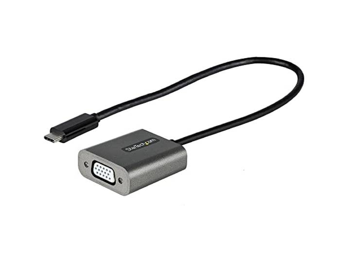 StarTech USB-C naar VGA Adapter, 1080p, 30cm Vaste Kabel (CDP2VGAEC)