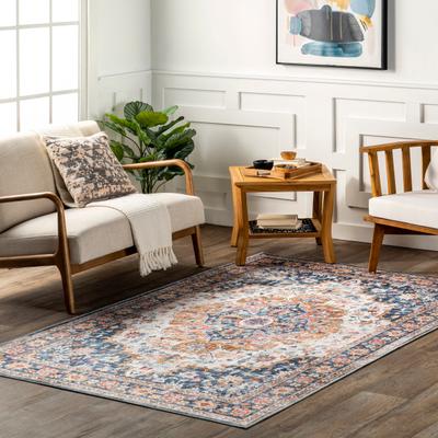 Nuloom Emi Traditional SplashGuard Machine Washable Area Rug