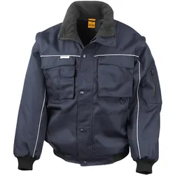 Result Arbeitsjacke mit abnehmbaren Ärmeln, navy/navy, S