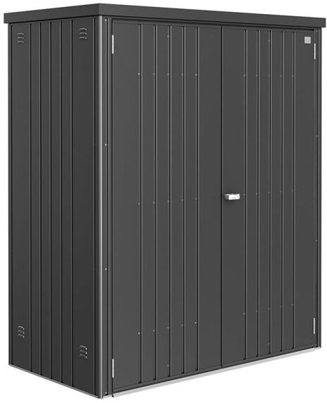 5x3 Biohort Equipment Locker 150 - Metallic Dark Grey