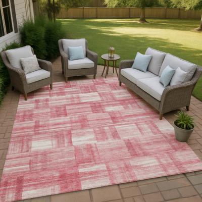 Addison Rugs Machine Washable Indoor/ Outdoor Solid Hatches Chantille Rug