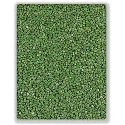 Terralith Farbmuster Metallic Steinteppich -grün-, Körnung: mittel (4-6 mm)