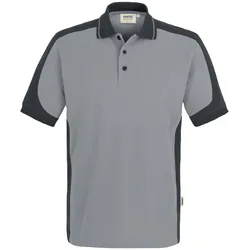 HAKRO MIKRALINAR® Polo Contrast titan/anthrazit, 2XL - 839 - titan/anthrazit | 2XL