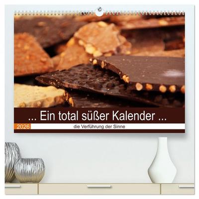 Ein total süßer Kalender (hochwertiger Premium Wandkalender 2026 DIN A2 quer), Kunstdruck in Hochglanz