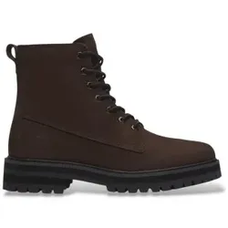 Timberland für Herren. TB0A41CGW071 Braune Lederstiefel von Britton Drive (41), Wohnung, Nobuck, Schnürsenkel, Lässig