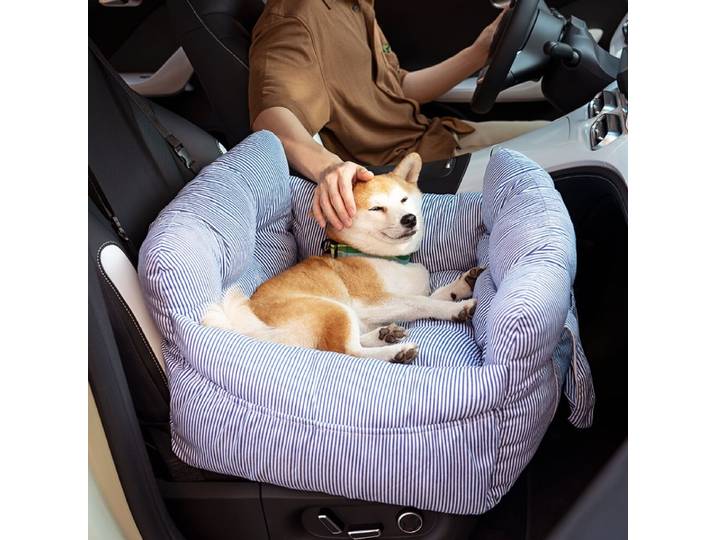 Siège de sécurité pour voiture pour animaux de compagnie, coussin de lit, chenil amovible et lavable, fournitures pour animaux de compagnie, quatre saisons, universel, extérieur, voyage, intérieur,