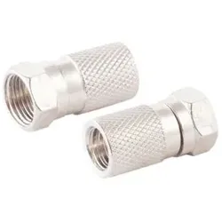 F-Stecker, 7,5mm, VE 10 Stück