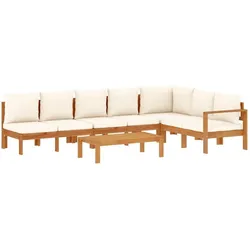 vidaXL, Gartenlounge, Matenville (3x Sofa + Eckteil + Tisch)