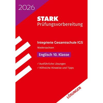STARK Lösungen zu Englisch 10. Klasse - Integrierte Gesamtschule (IGS) 2026 Niedersachsen - Prüfungsvorbereitung