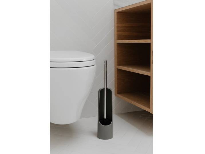 Toilettenbürste Umbra Touch Grau - Material: Kunststoff - Toilettenbürste