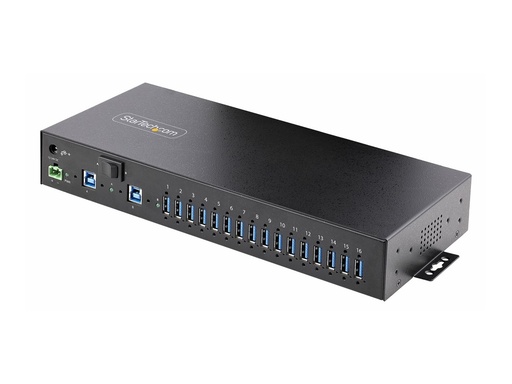 StarTech.com 16-Port Industrial USB 5Gbps Hub (S5G16AINDS-USB-A-HUB)