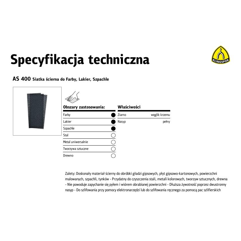 Klingspor Schleifgewebe As400 Gr.120 /50 Stück. (120) (35621773)