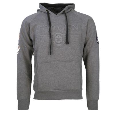 Kapuzenpullover TOP GUN "Simulator TG20191025", Herren, Gr. 56 (XXL), schwarz, Obermaterial: 50% Baumwolle . 50% Polyester, Rundhals, Pullover Kapuzenpullover