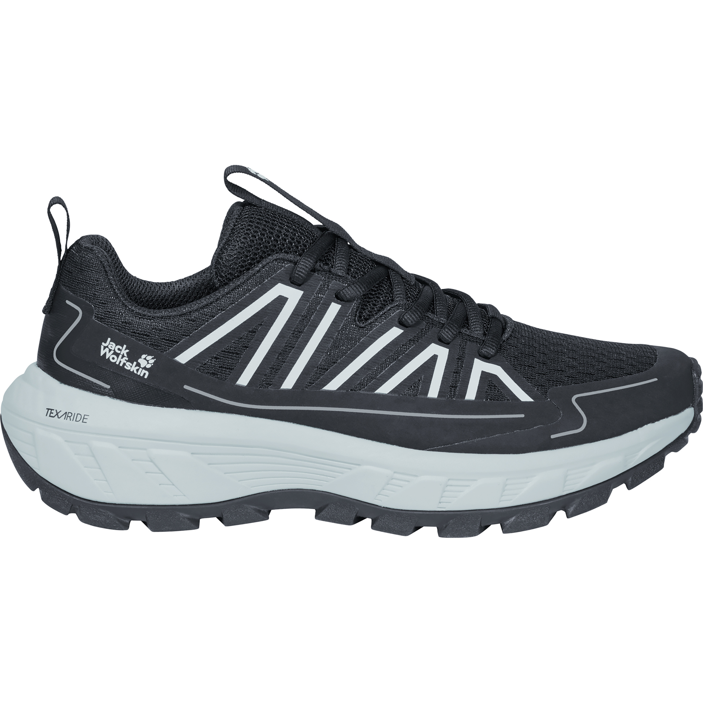 Jack Wolfskin Wild Hike Low Damen Zustiegsschuhe schwarz Größe 37 Trekking Atmungsaktiv