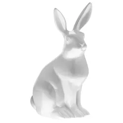 Frau Schmidt Deko-Hase S weiß