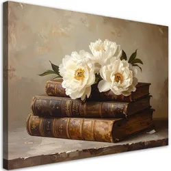 LEINWANDBILD Blumen 100x70cm