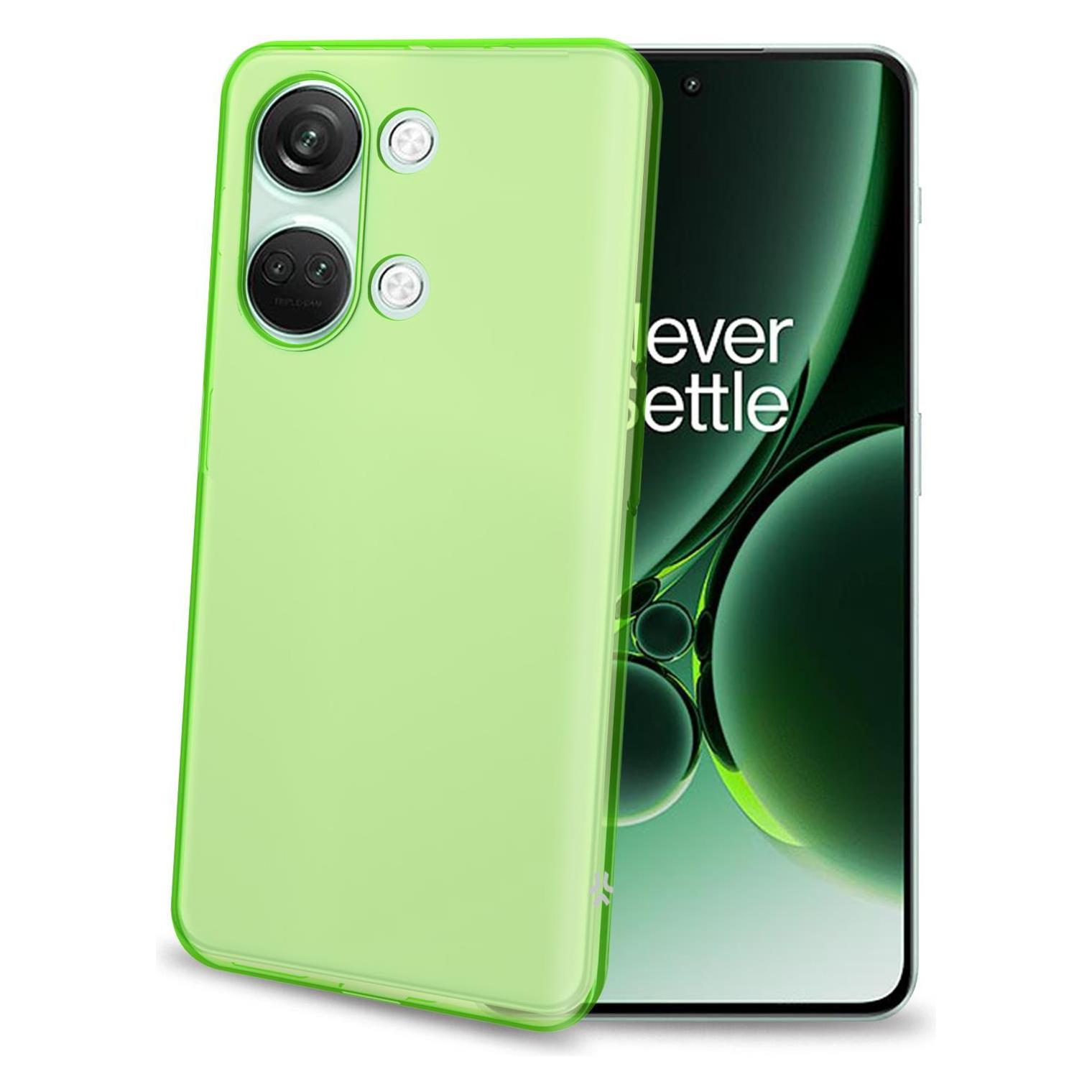 Celly Cover Gelskin Transparent Grün für OnePlus (OnePlus Nord 3) (GELSKIN1128GN)