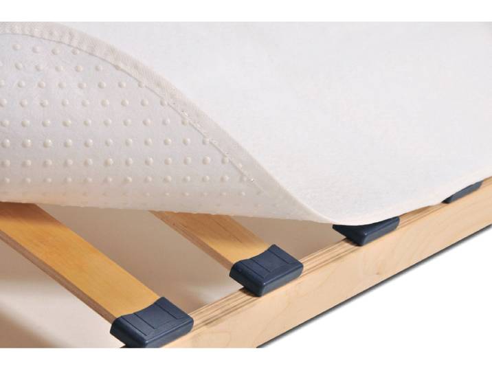 Matrasonderlegger met antislip noppen - ter bescherming van uw matrastijk bij een verstelbare bedbodem.