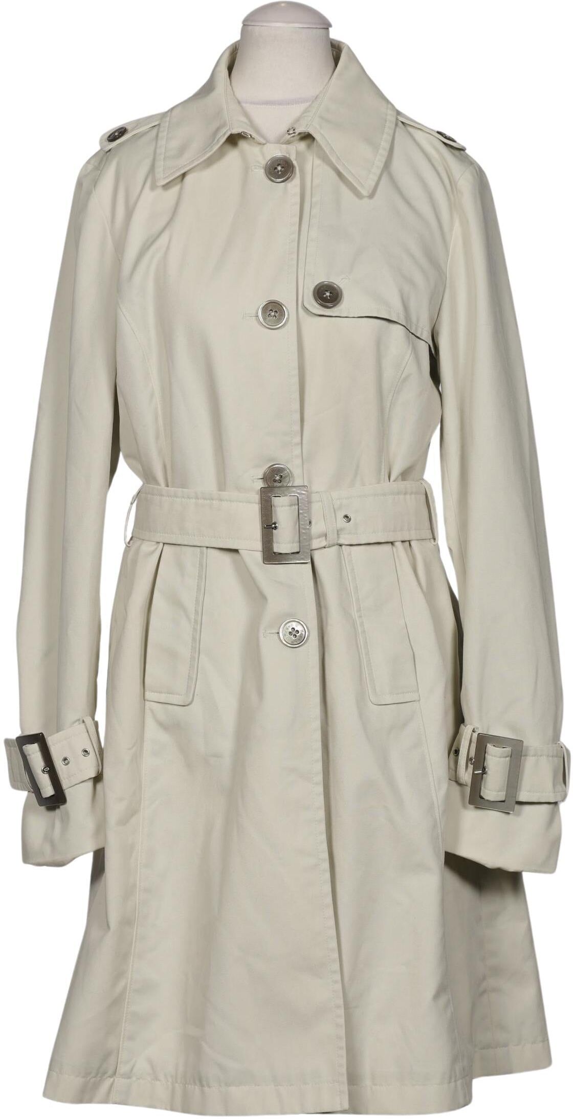 Herno Damen Mantel, Beige, Gr. M, Synthetik / Baumwolle - Second Hand