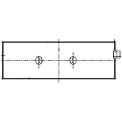 Pleuellagersatz MAHLE 001 PS 10004 025