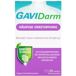 Gavidarm Häufige Verstopfung Kapseln 30 St