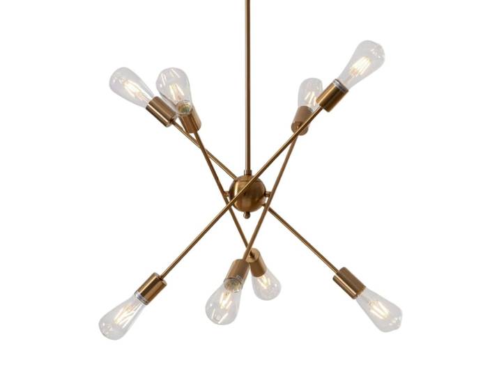 Suspension en métal laiton 60 cm
