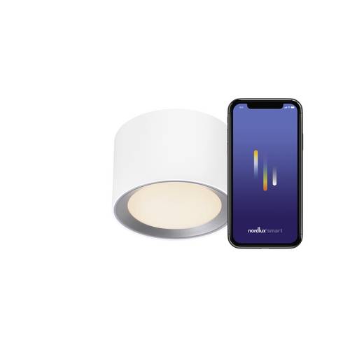 Nordlux 2110840101 Landon Smart LED-Deckenleuchte LED LED 8W Weiß