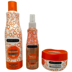 Morfose - Haarpflege-Set klein - Argan - (Shampoo + Conditioner + Haarmaske)