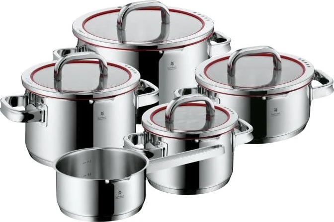 WMF 5er Set Töpfe FUNCTION rot 760556380