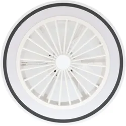 EGLO Almeria, Ventilator, Weiss, Schwarz
