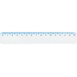 KUM Lineal L1 Style Highlight 15 cm, blau