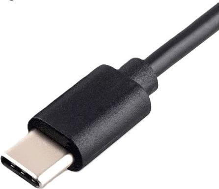 T-ProTek USB-A naar USB-C laad- en datakabel, zwart, compatibel met SONORO Faller Oskar