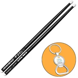 ahead Rick Allen Drumsticks mit Flaschenöffner, Drumsticks + Schlägel, Schwarz