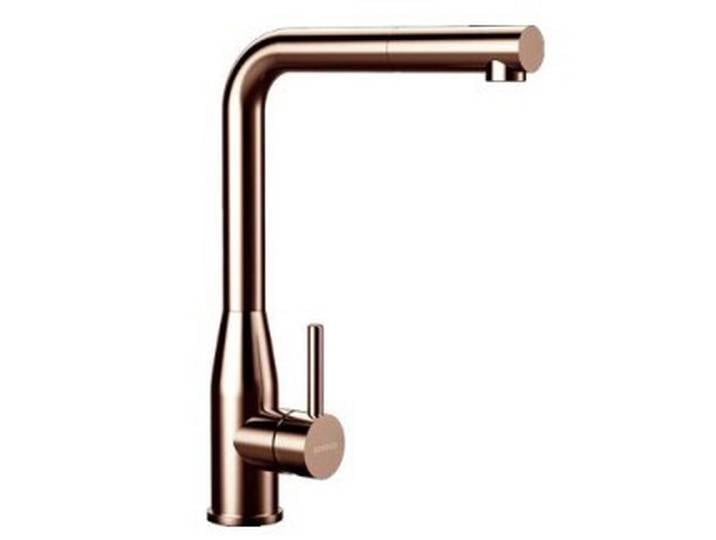 Schock Küchenarmatur, Copper brushed, Metall, 9.5x32.5x25.3 cm, flexible Anschlussschläuche, herausziehbarer Auslauf, schwenkbarer Auslauf 360°, Küchen, Küchenausstattung, Küchenarmaturen
