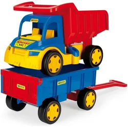 Wader Kipper mit Anhänger 107 cm Gigant Truck