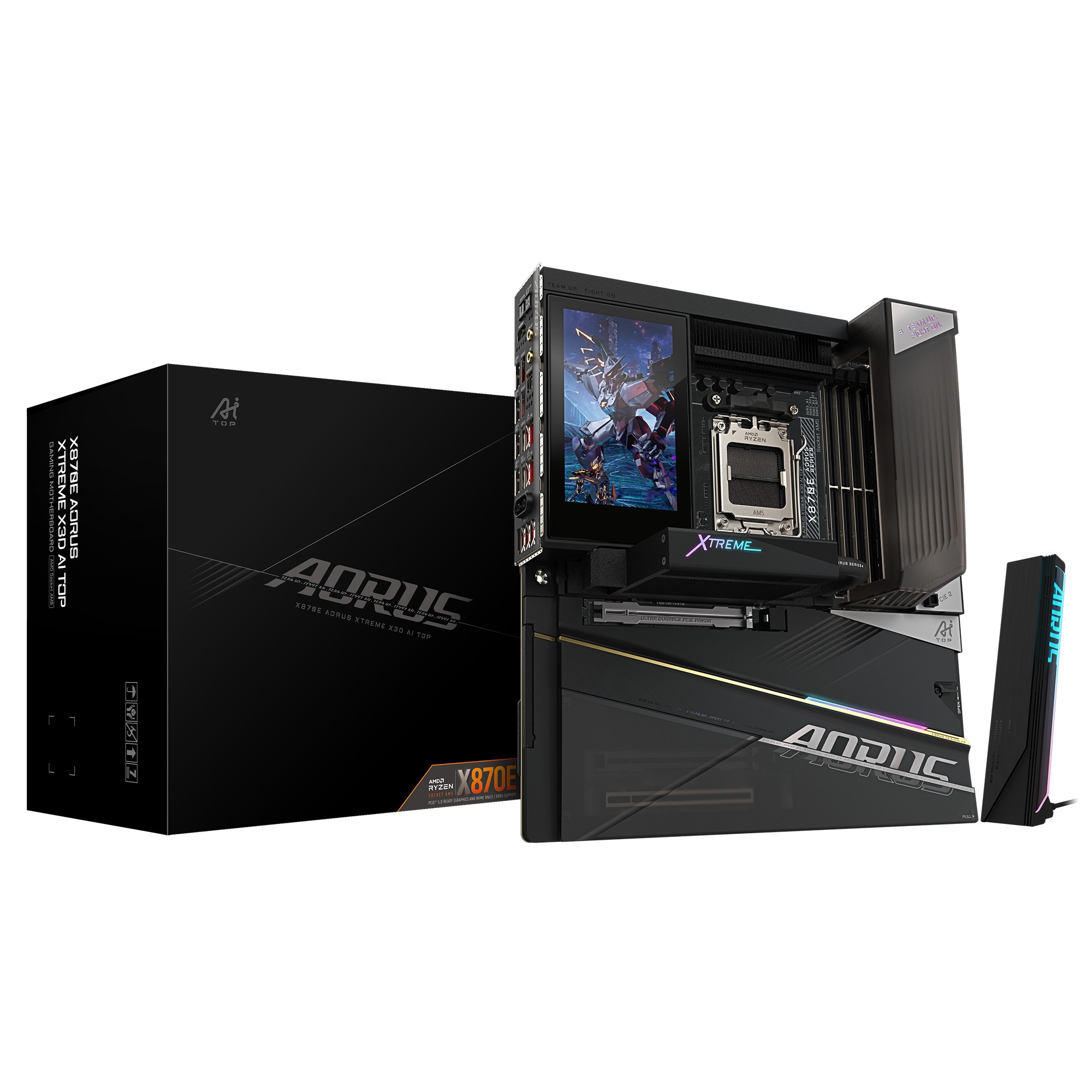 GIGABYTE X870E AORUS XTREME X3D AI TOP WiFi7 E-ATX Mainboard - Sockel AM5