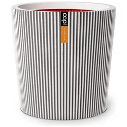 Capi, Vase, Konische Vase - EUROPE - Groove NL - 36 x 34 - Elfenbein