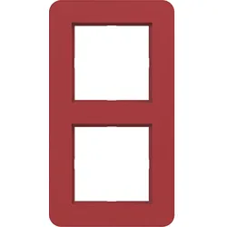 Hager WAD9200RG Rahmen 2fach, C.8, rot glänzend