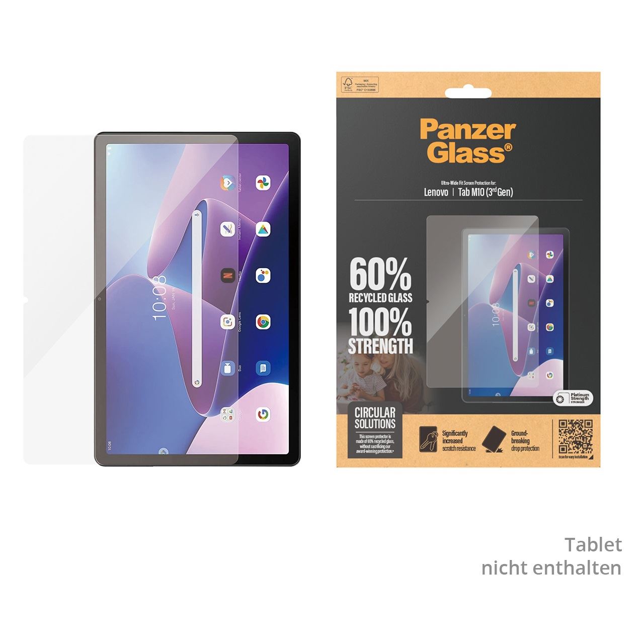 PANZERGLASS SCREEN PROTECTOR SCREEN PROTECTOR LENOVO TAB M10